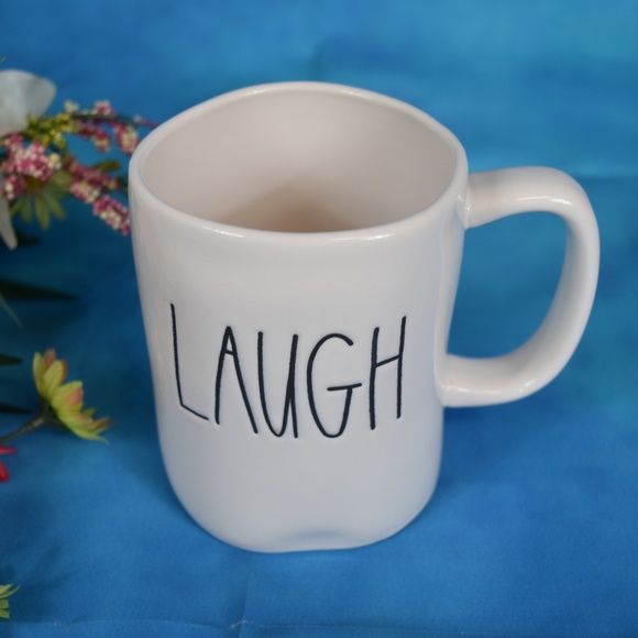 Rae Dunn "LAUGH" Mug - Picture 2 of 2